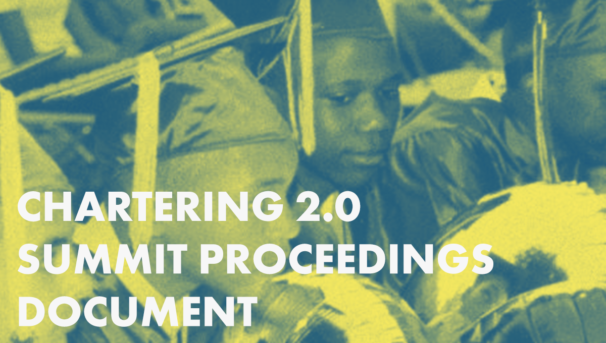 Chartering 2.0 Summit Proceedings Document
